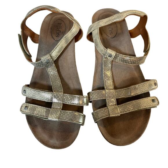 Taos Wanderer Size EU 41 US 10 - 10.5 Around the Ankle Wedge Sandal - Picture 8 of 8